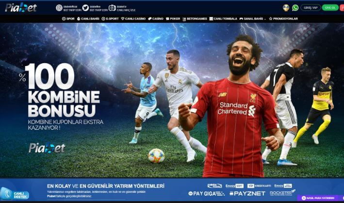 piabet bonus secenekleri 2021